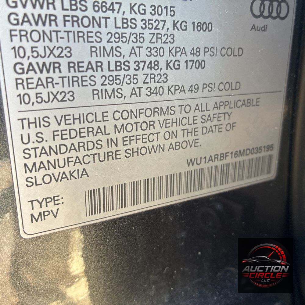 2021 Audi RS Q8